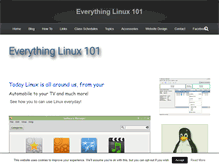Tablet Screenshot of everything-linux-101.com